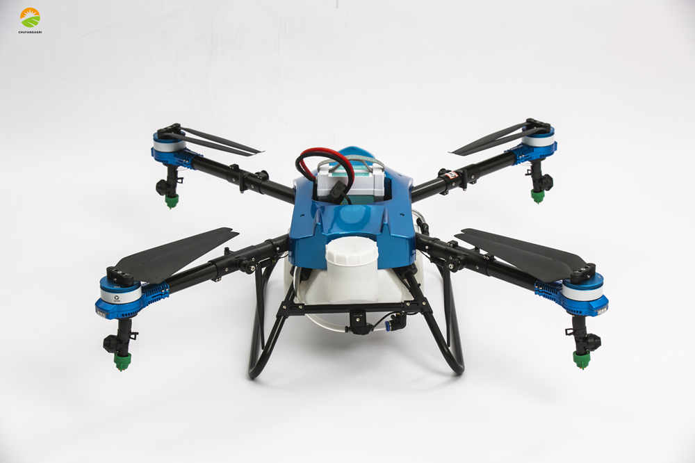 UAV spray drone in farm