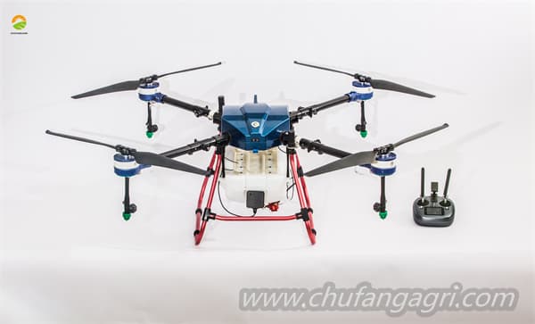 Precision farming drones for spraying fertilizer