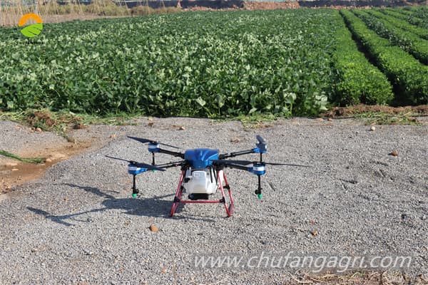 Crop spraying drone