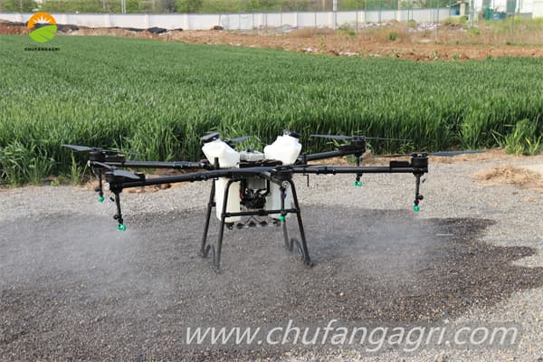 Liquid fertilizer sprayer drone