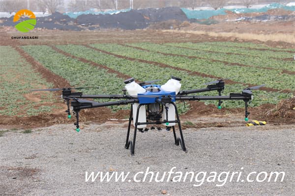 Pest control using agricultural drones