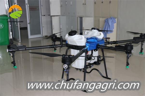 Drone technology in agriculture for spraying