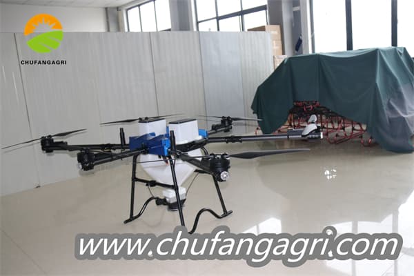 Agricultural spraying drone for pesticides