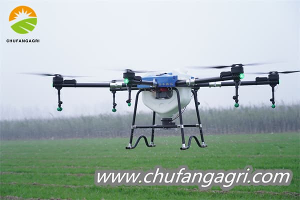 Agriculture drone for spraying fertilizer and pesticides