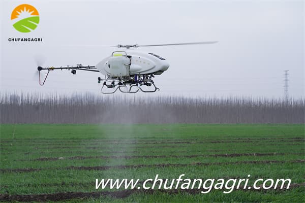 Drone farm surveying